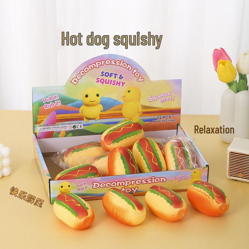 Креативная игрушка-мялка оранжевого цвета: Снятие стресса и помощь в декомпрессии