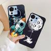 For ZTE Blade V50 Vita Phone Case astronaut Silicone Camera Protection Back Cover For ZTE Blade V50Vita 6.75" Funda Coque Capa