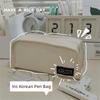 High Capacity Pencil Case Ins Simplicity Stationery Storage Bag Creative Pencil Bag  School Supply