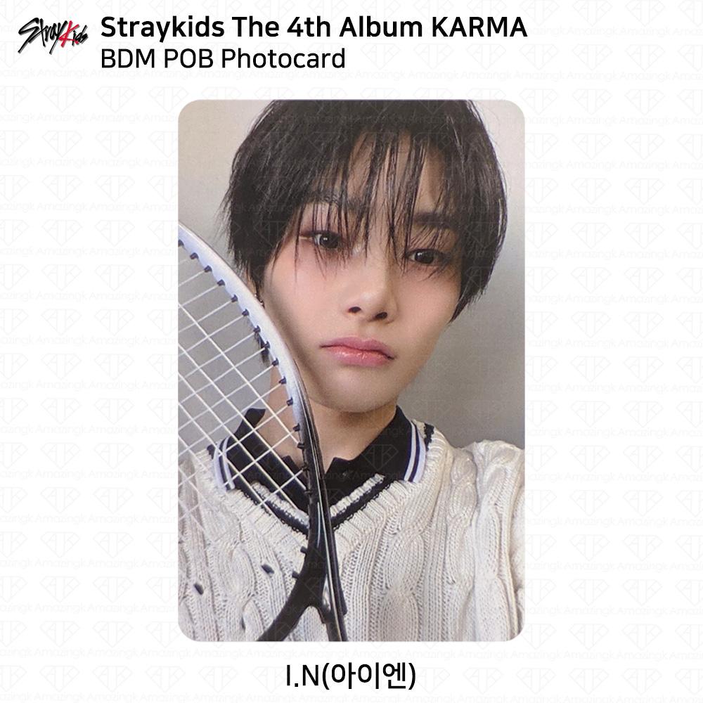 Stray Kids 4-й альбом Karma BDM POB Фотокарточка KPOP K-POP SKZ