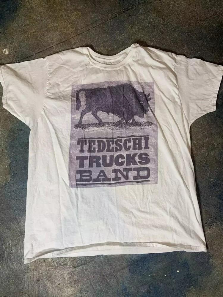 Коллекция Tedeschi Trucks Band VTG Белая Футболка Полный Размер от S до 5XL FN808 Унисекс Футболка
