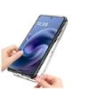 Прозрачный чехол для телефона Moto G86 5G, Гибридный чехол 3 в 1 с усиленными углами-подушками безопасности, Ударопрочный бампер, Защитная крышка для телефона Motorola G56 5G, G06