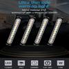 12LED Car Strobe Warning Light Cheap Strobe Grille Flashing Lightbar Truck Car Beacon Lamp Amber Traffic Clearance Light