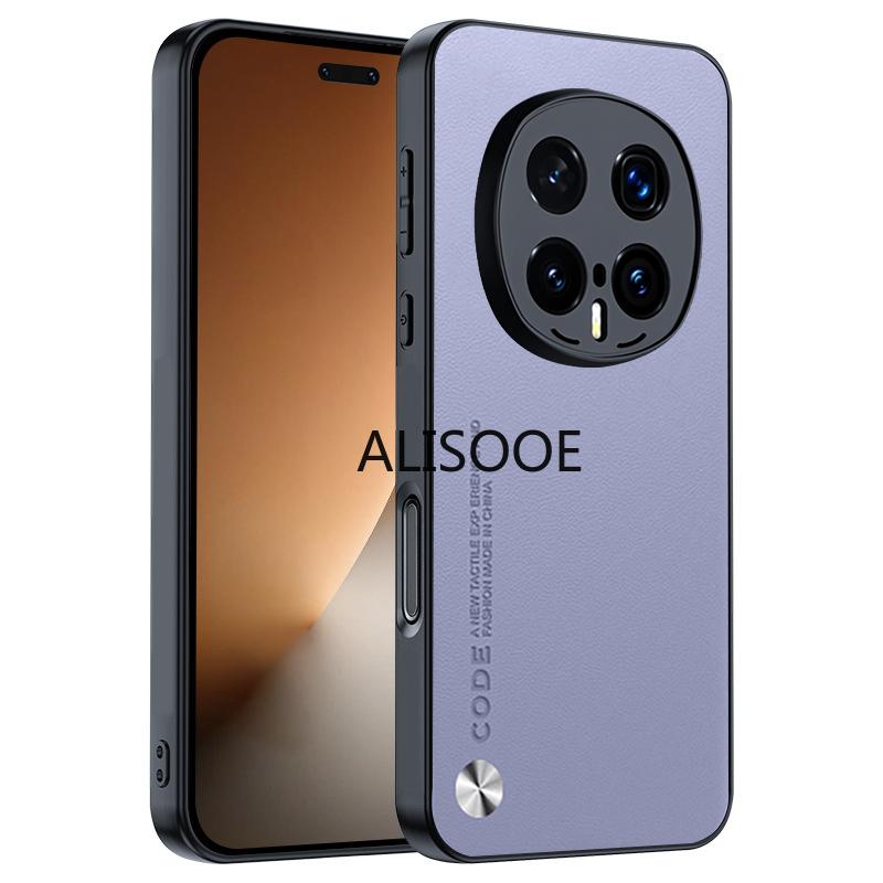 Кожаный чехол для Honor Magic 8 Pro / Magic8 7 Lite Чехол-накладка Модный Текстура волокна PU-кожа Защита Ударопрочная Задняя Крышка