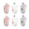 6 пар носков для мальчиков и девочек, детские милые носки с мультяшным животным принтом, противоскользящие носки, носки для малышей, детские носки для пола