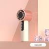 Portable Handheld Mini Fan with Ice Pack, Long Battery, Silent Operation, and Rechargeable for Outdoor Use