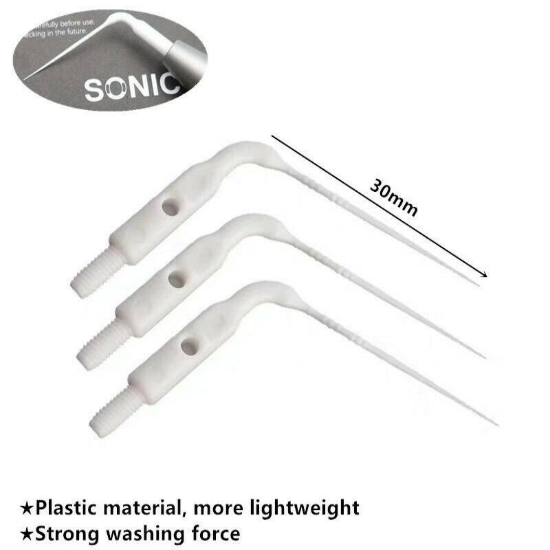 10 шт. стоматологических пластиковых звуковых эндоскопических ирригационных насадок для лечения корневых каналов, наконечника воздушного скалера, ультразвуковых хирургических инструментов
