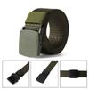 Casual Metal-free Security Check Tactical Waistband Nylon Waist Belt Military Web Belt for Fat Man
