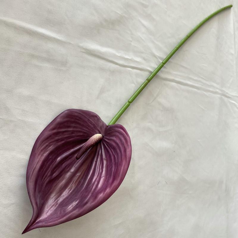 Faux Anthurium Plant Realistic Touch Indoor Outdoor Wedding Styling