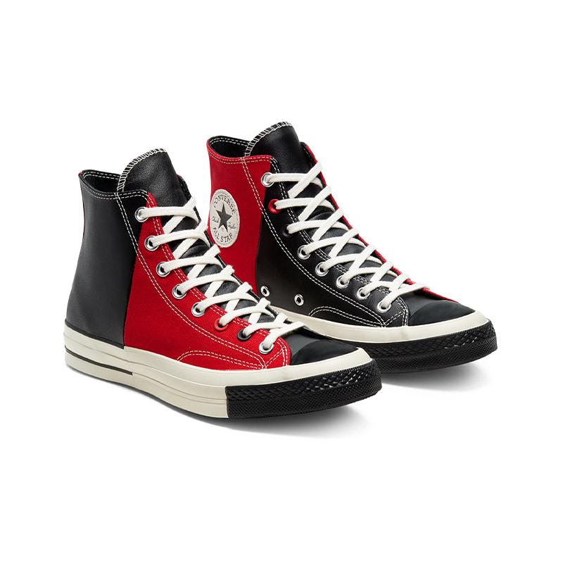 Converse Chuck Taylor All Star 1970-х Повседневные Универсальные Высокие Эспадрильи Унисекс Черный, Белый Красный