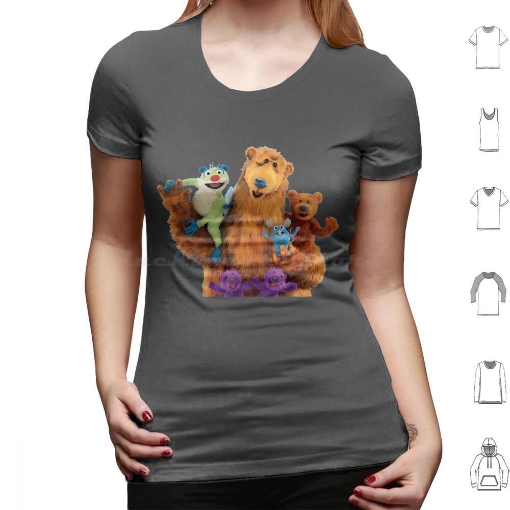 Bear And Friends T Shirt Cotton Cool Tee Bear In The Big Blue House Bear Nella Grande Blu Bear En La Gran Azul 90 Cartoon
