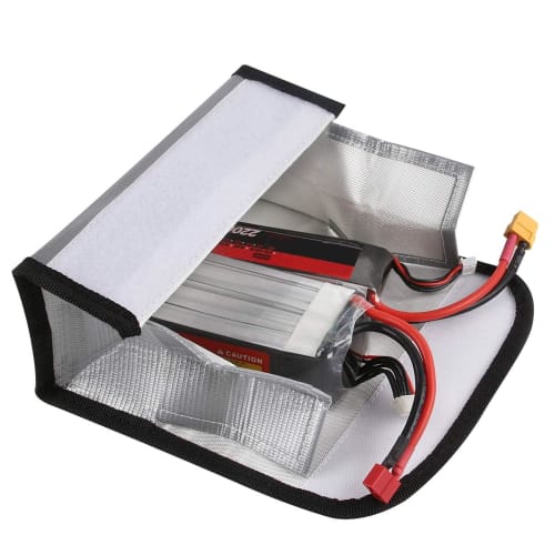 Cluoling Explosion-Proof Bag, LiPo Battery Bag, Battery Bag, Fireproof Bag, Fireproof Case, LiPo Battery Bag, Battery Protection, Charge Protection, F