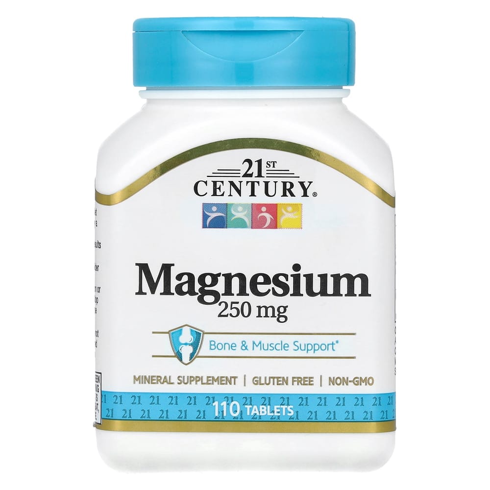 21st Century Sentry Magnesium 250mg 110 Tablets