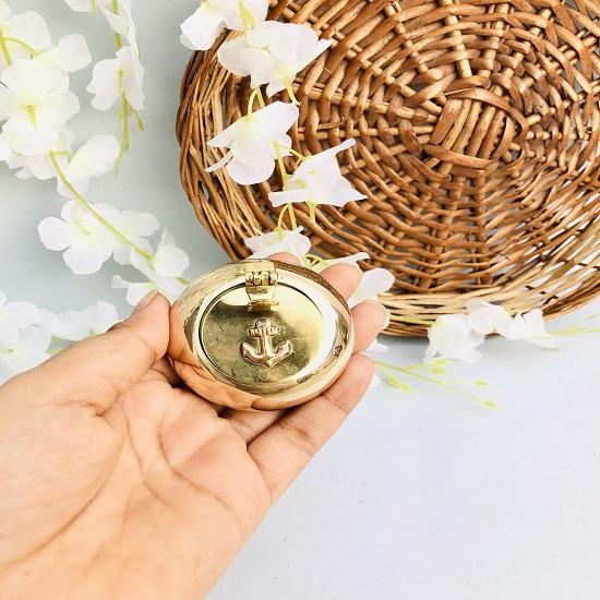 Retro Gold Anchor Nautical Brass Anchor Decor Birthday Gift Table Decor Nautical Gift