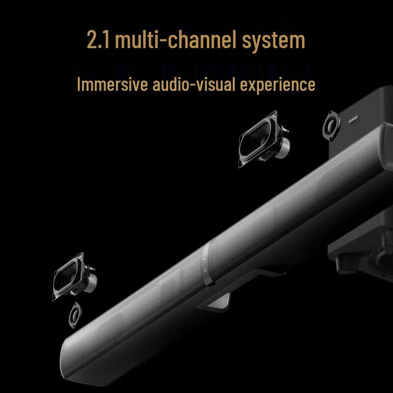 EDIFIER B2SW 2.1 Channel TV Soundbar with Bluetooth 5.3