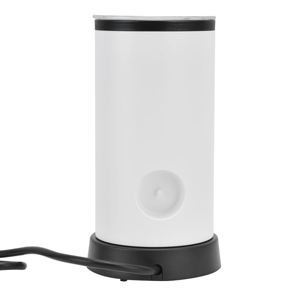 Milk Frother Mini Automatic Coffee Low Noise Foaming Machine for Cappuccino Latte Coffee White