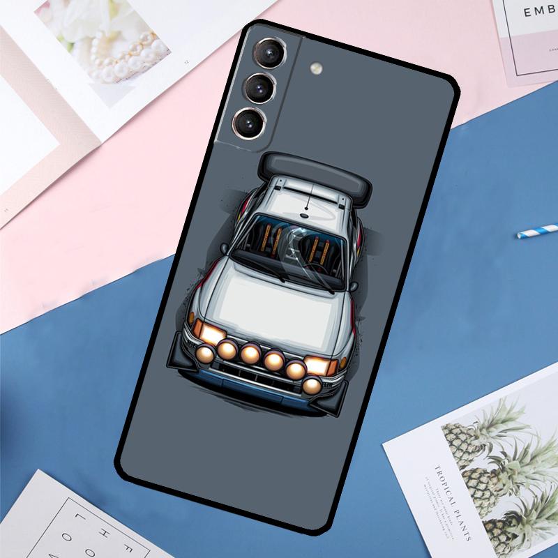 Чехол для раллийного автомобиля T16 для Samsung Galaxy S25 Ultra S21 S22 S24 S23 Ultra S9 S10 Plus S21 FE S25 FE Задняя крышка