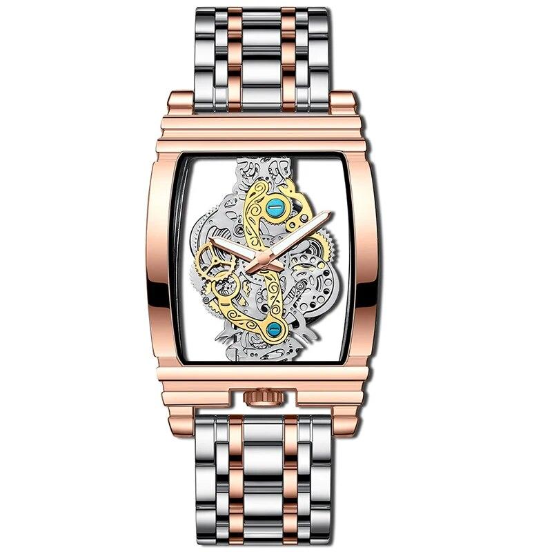 Watches Hollow Men Waterproof For Quartz Wristwatch Luminous Waterproof Business Watch