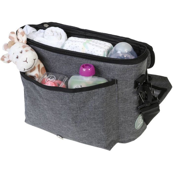 Sac a langer de voyage 3-en-1 - DREAMBABY - Organisateur pour poussette et siege auto, sac a langer avec porte-tablette - Isolé