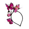 Women Headband Colorful Butterflies Decor Bridal Hair Band Parties Cosplay Halloween Hair Accessories