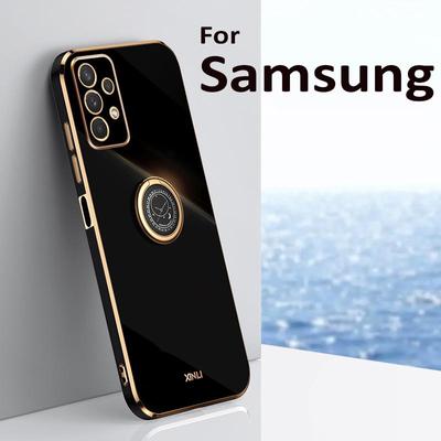 Роскошный держатель чехол для телефона Samsung S25 S24 S23 S22 FE Plus Note 20 A56 A36 A26 A16 A06 A55 A35 A25 A15 A54 A24 A14 A53 A33 A23 A13 A52 чехол