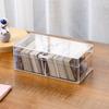 Large Capacity Photo Card Storage Box DIY Container Case with Lid Make Up Organizer Kitchen