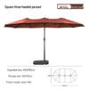 BinFu Outdoor Patio Sun Umbrella