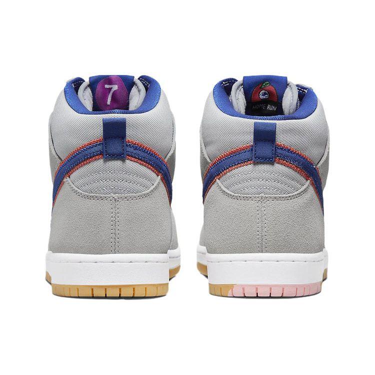 Nike Кроссовки унисекс Dunk High SB New York Mets Grey Cloud-Grey Rush-Blue DH7155-001
