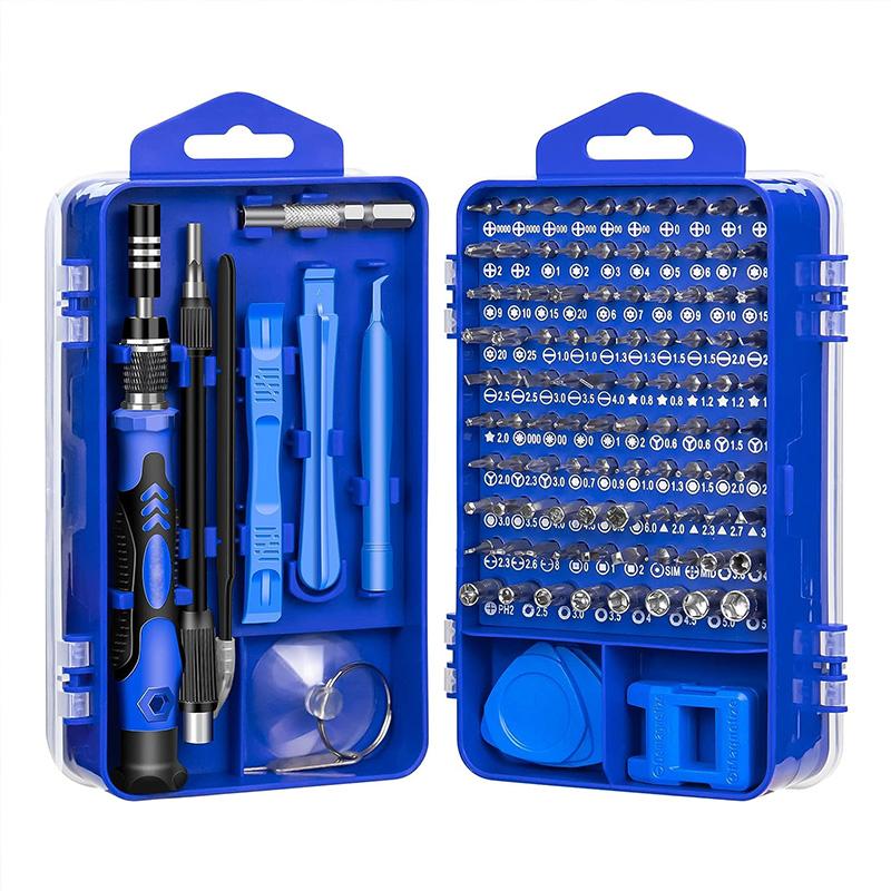 Набор прецизионных отверток 115 в 1, набор инструментов для ремонта своими руками для iPhone, ноутбука, ПК, часов, очков и другой электроники