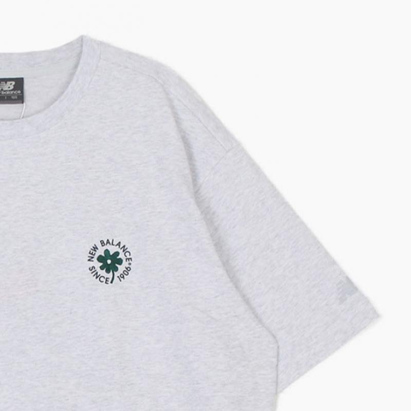 New Balance Футболка Nqj Nbnefco233 16 Uni Essential Flower с коротким рукавом