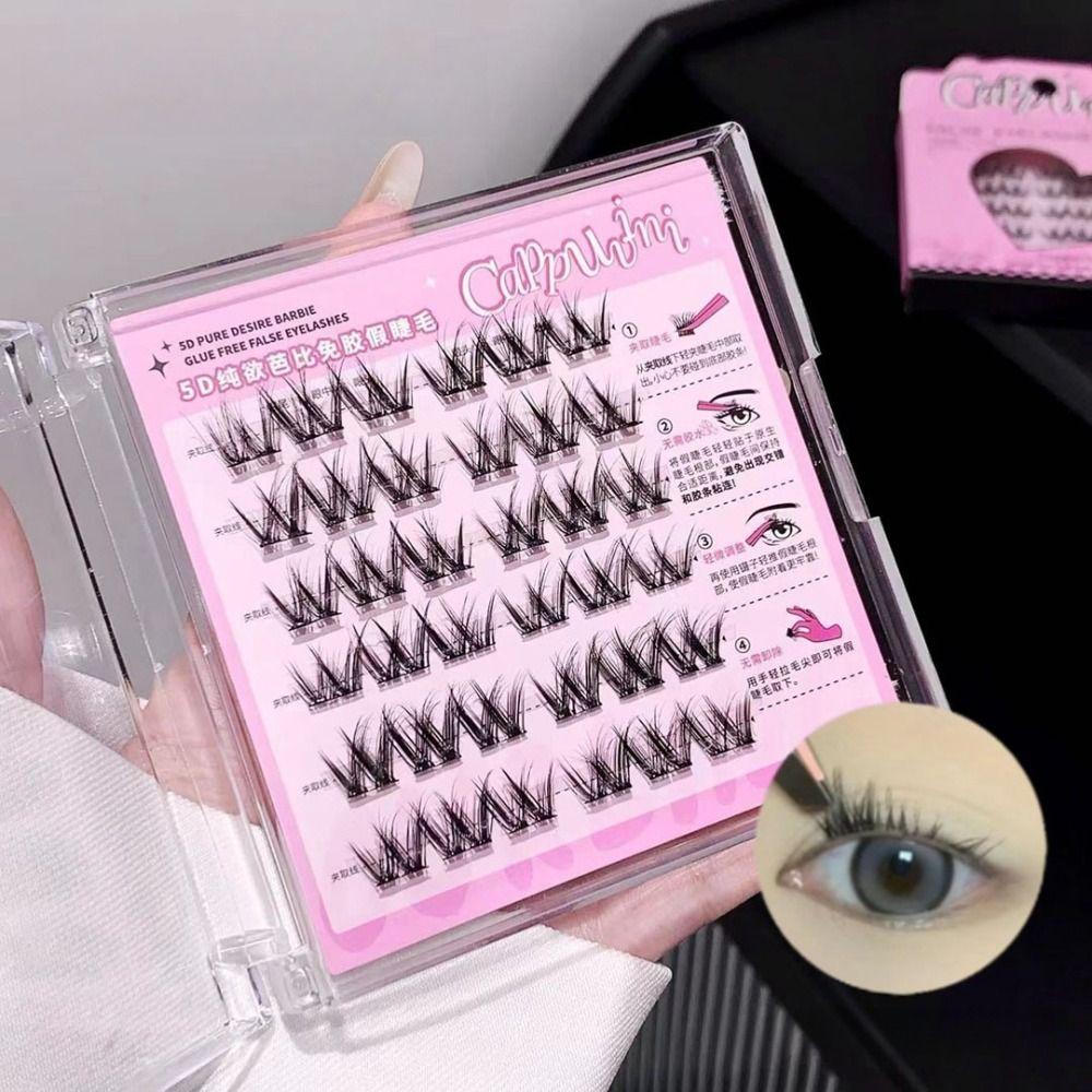 DIY индивидуальные накладные ресницы комический глаз самоклеящиеся накладные ресницы вечеринка