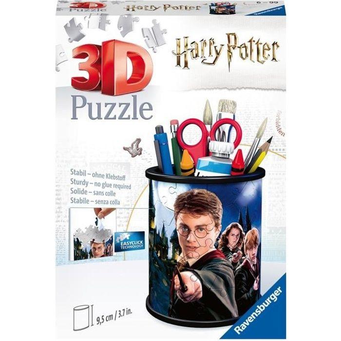 Puzzle 3D Pot à crayons Harry Potter - Ravensburger - Sans colle - 54 pièces - Dès 6 ans