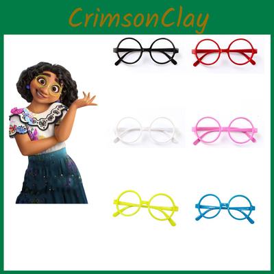 Круглые очки цвета леденцов Энканто Мирабель, идеально подходящие для маскарадных вечеринок