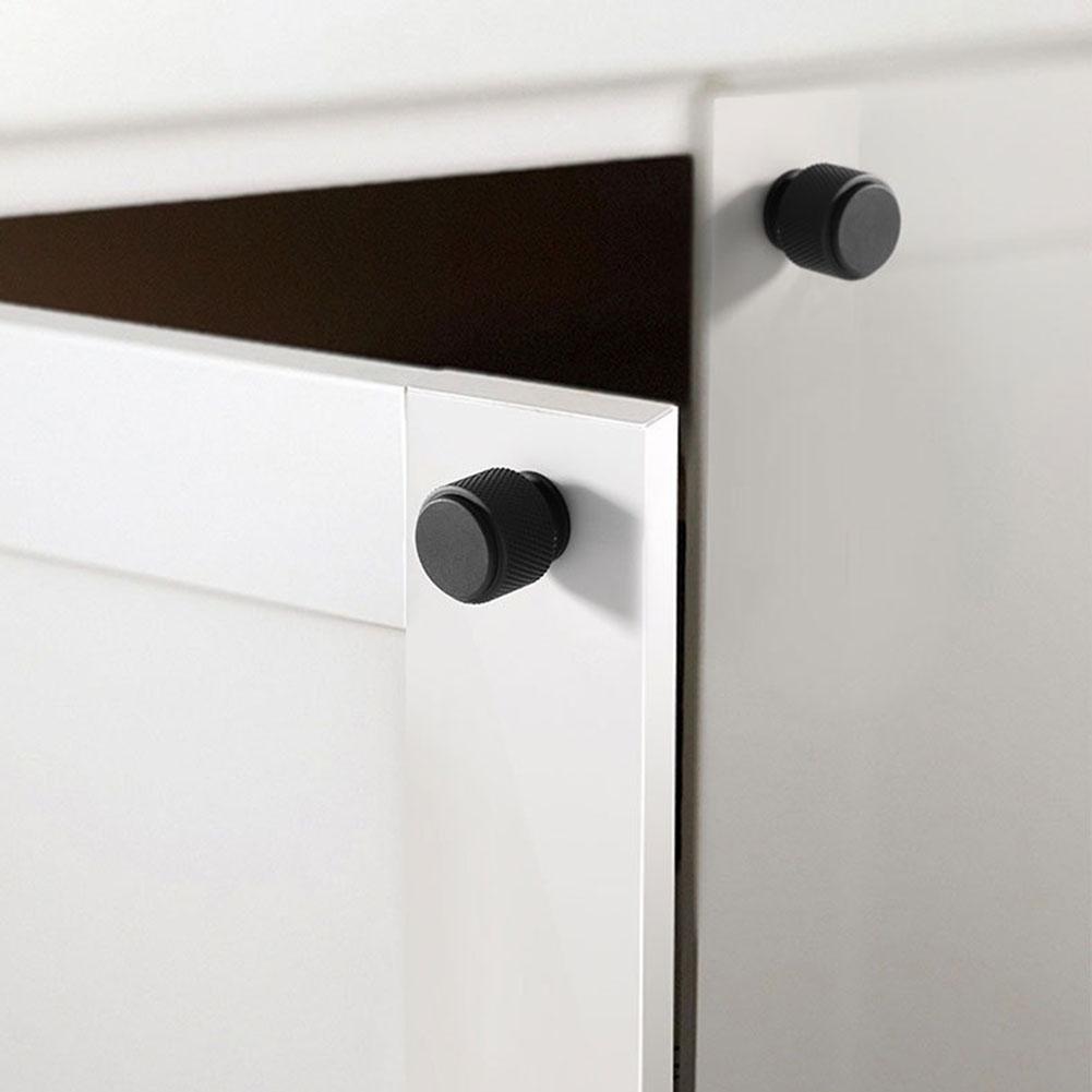 Cupboard Handle Drawer Gold Kitchen Door Knob Knurled