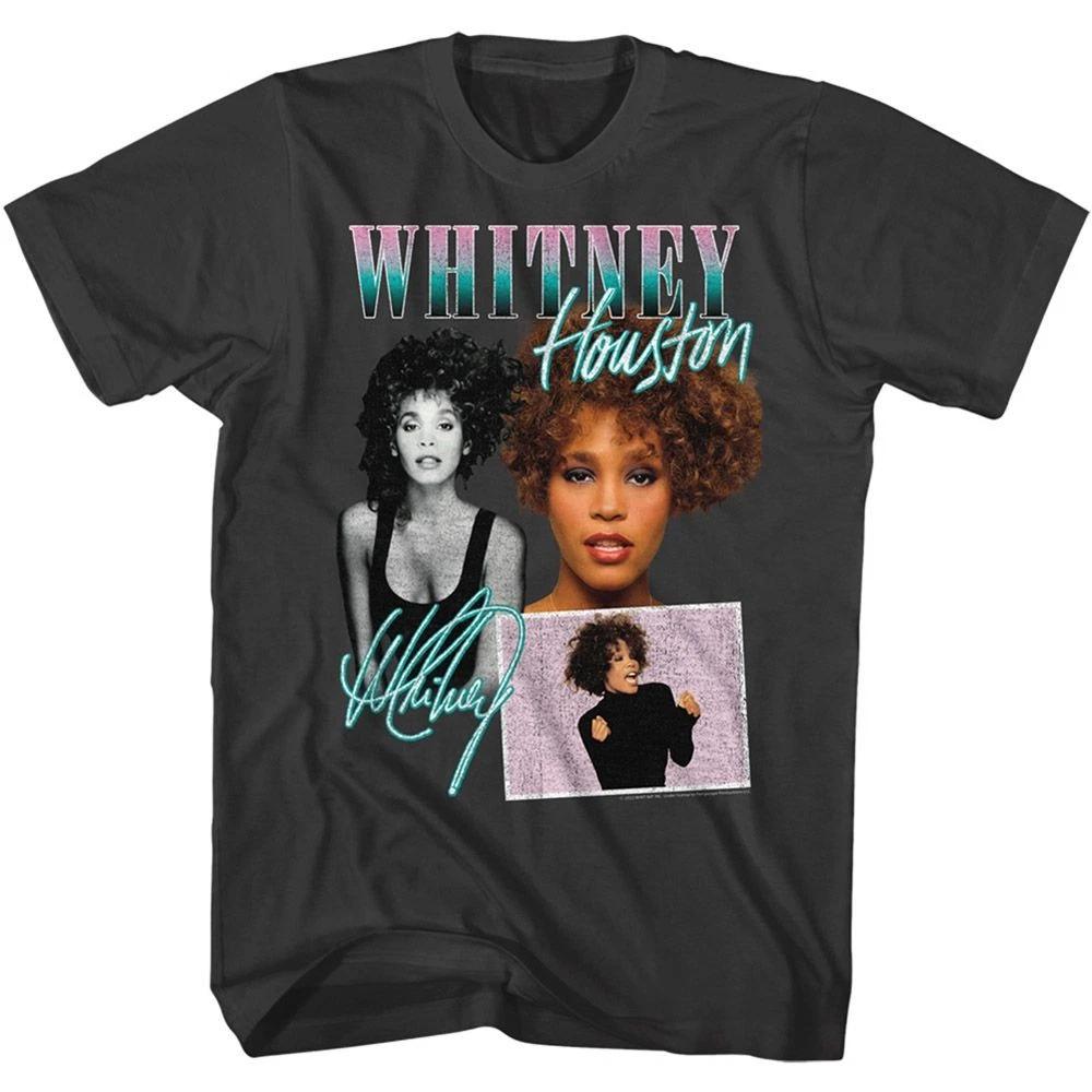 Whitney Houston Collage Smoke Music Children's T-shirt
