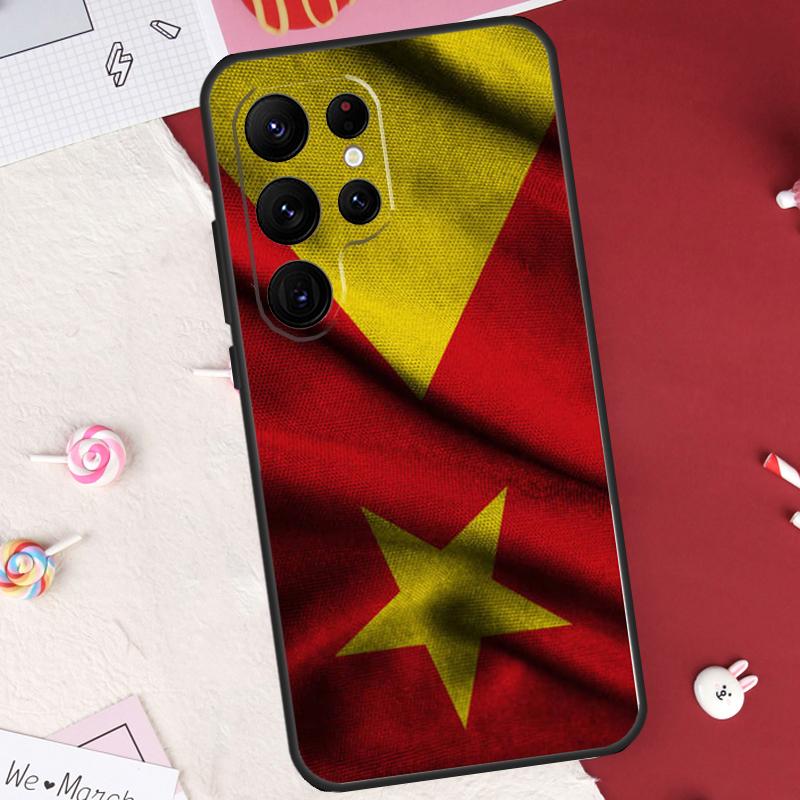 Tigray Flag Theme Case For Samsung Galaxy S26 Ultra S23 S22 S21 S20 S24 S25 Ultra S10 Plus S25 FE Cover Shell