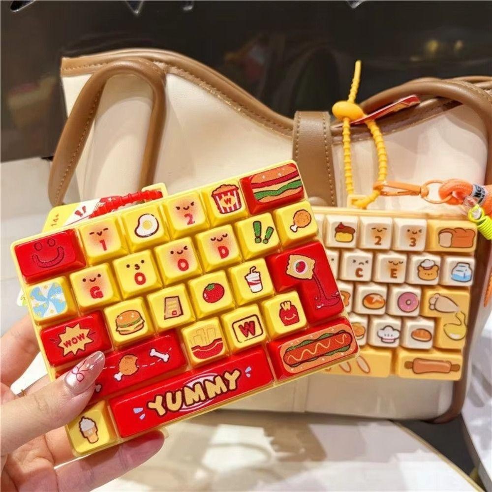 Mini Keyboard Mini Keyboard Pendant 26 Key Keyboard Keychain Children's Bag
