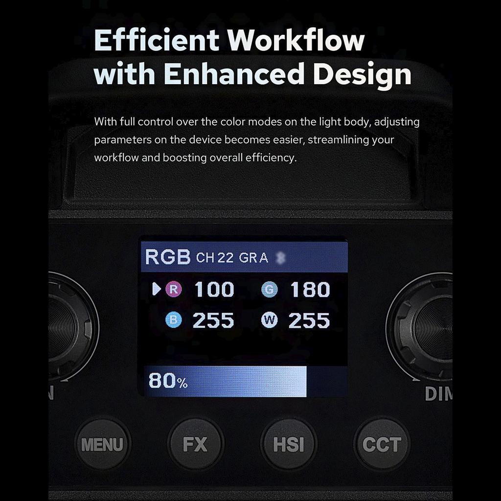 Godox SZ300R 330 Вт зумируемый RGB светодиодный видеосветильник двухцветная лампа для фотосъемки CRI более 96 2500K-10000K цвет