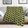 Batzilla Margos Pear Face Throw Blanket Fluffy Cozy Throw Blanket for Home Decor