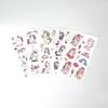 Набор из 10 листов Детские Милые Мультяшные Единороги Временные Татуировки Наклейки Для Детей Тело Рука Поддельные Татуировки Макияж Наклейки