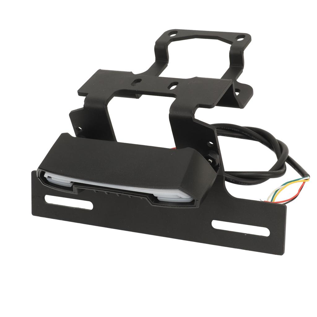 Держатель номерного знака мотоцикла с водонепроницаемым задним фонарем, устойчивым к ржавчине, подходит для KLX230 R KLX230SM