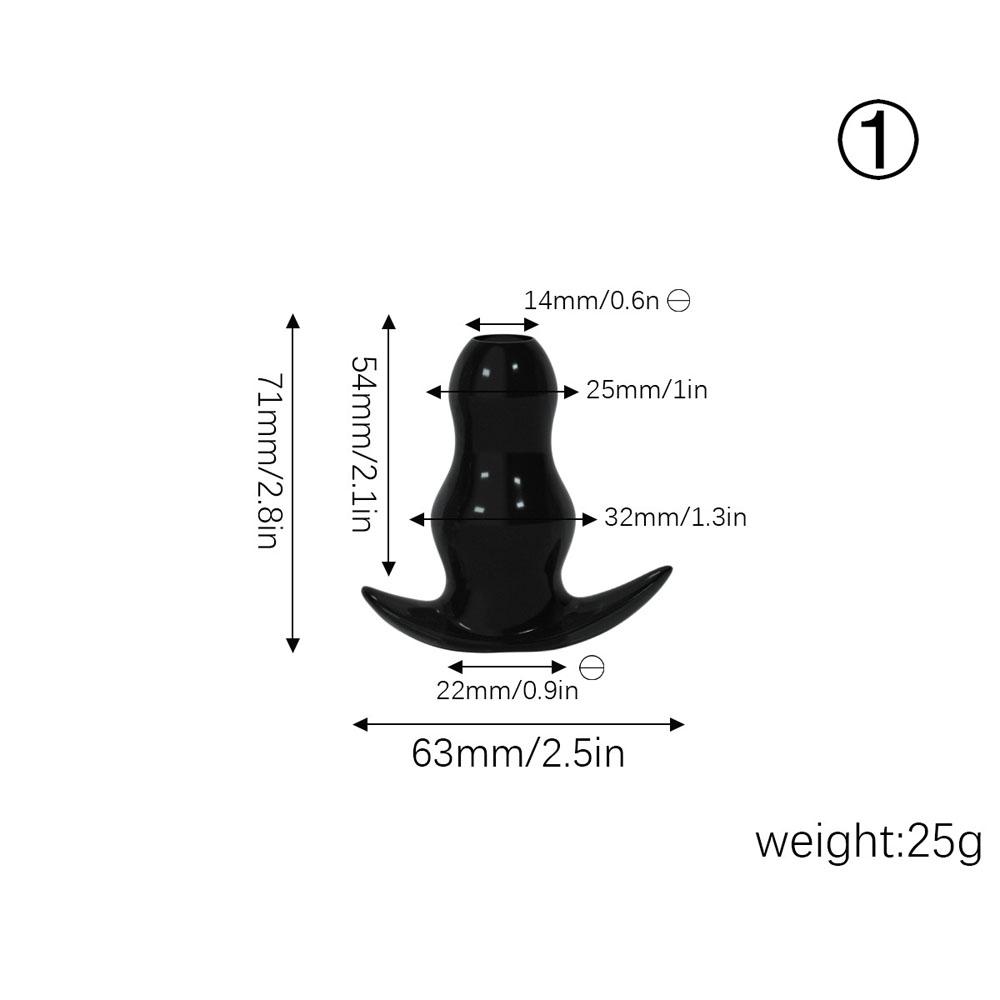 Полая туннельная анальная пробка с соответствующим стопором Анальная пробка с нитью Анальная пробка Секс-игрушки Анальные пробки Тренировочный набор для начинающих Продвинутые пользователи Взрослая секс-игрушка