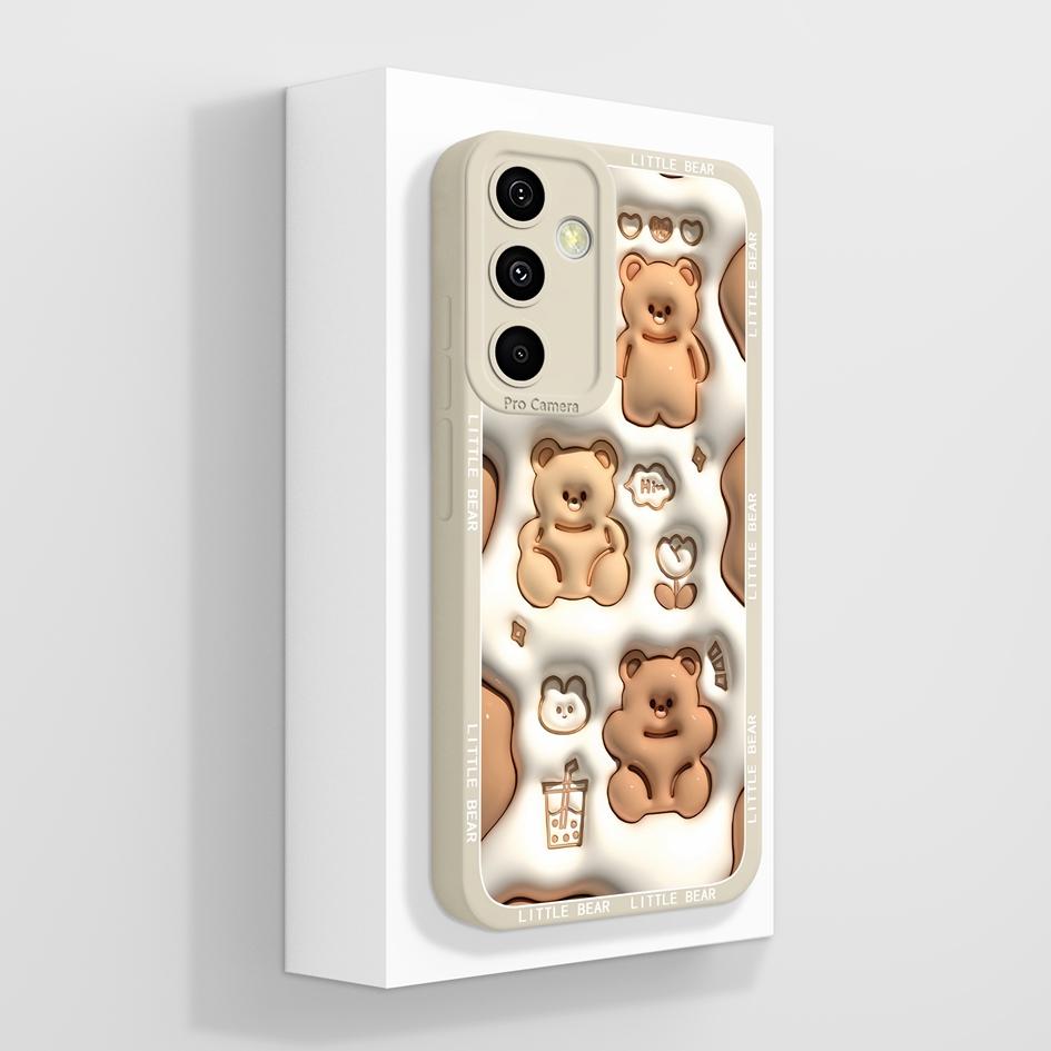 Мягкие чехлы для Samsung A55 C55 M55 A35 M35 F14 F15 Shell Pretty Sunflowers Golden Lotus Тонкий силиконовый легкий защитный корпус для Samsung Capas