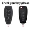 Чехол-сумка для смарт-ключа автомобиля с 3 кнопками для Ford C-Max Mondeo Kuga Fiesta Titanium Ford Focus 3 4 ST MK3 MK4