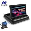 4.3 Inch TFT LCD Car Monitor Foldable Display Reverse Camera Parking System For Car Rearview NTSC PAL