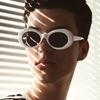 Oval Retro Sunglasses Women Men Fashion Vintage Sun Glasses Female Male Frame Personality Mirror Travel Punk
