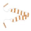 Wood Back Massage Roller Lymphatic Drainage Wood Therapy Massage Tool For Neck Leg
