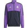 Real Madrid Comfortable Soft Skin-Friendly Versatile Jacket Men Jacket Purple HT8805