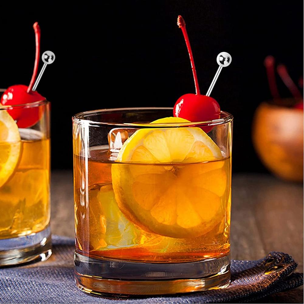 Коктейльные закуски Коктейльные нержавеющая сталь Многоразовые шпажки Зубочистки Палочки