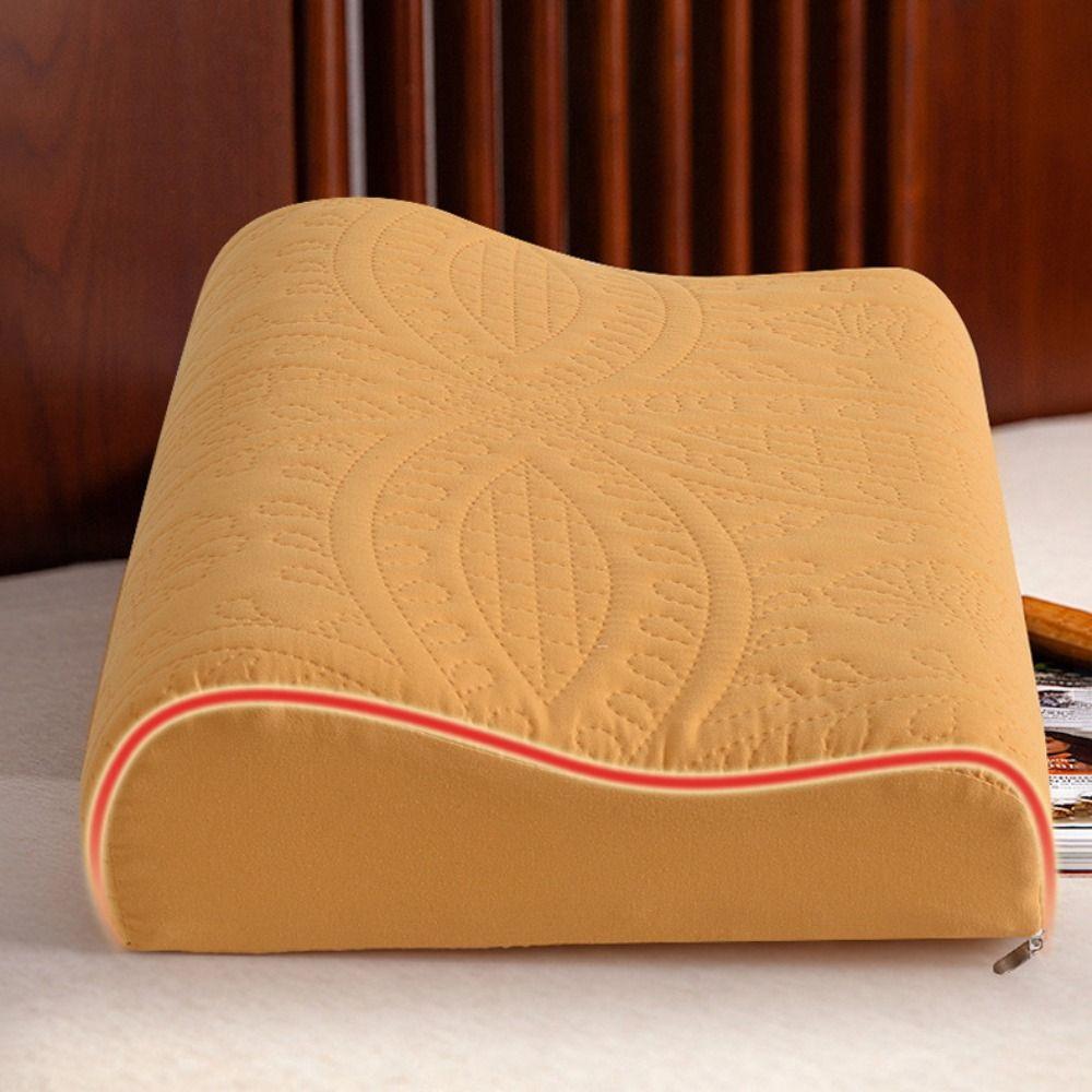 Soft Latex Pillowcase Waterproof Pillow Cover Comfortable Foam Pillow Case Household